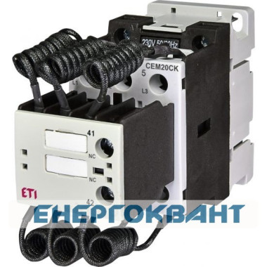 Контактор ETI 004643819 CEM CK 20.01N (20 кВАр 400-440V)