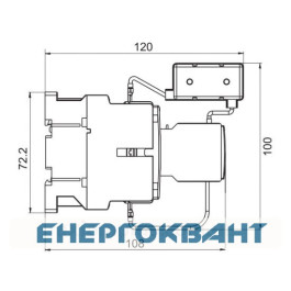 Контактор ETI 004643819 CEM CK 20.01N (20 кВАр 400-440V)