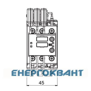 Контактор ETI 004643820 CEM CK 25.01N (25 кВАр 400-440V)