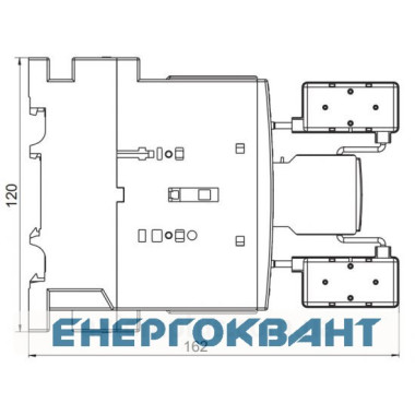 Контактор ETI 004643823 CEM CK 50.01N (50 кВАр 400-440V)