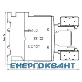 Контактор ETI 004643825 CEM CK 70.01N (70 кВАр 400-440V)