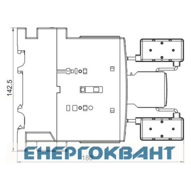 Контактор ETI 004643825 CEM CK 70.01N (70 кВАр 400-440V)