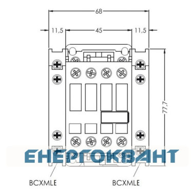 Контактор ETI 004645200 CEM 25.00 24V DC