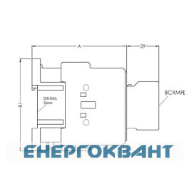 Контактор ETI 004645200 CEM 25.00 24V DC