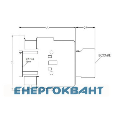 Контактор ETI 004645200 CEM 25.00 24V DC