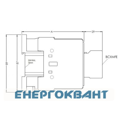 Контактор ETI 004646200 CEM 32.00 24V DC