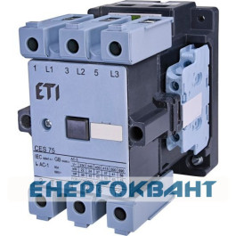 Контактор ETI 004646562 CES 75.22 (37 kW) 24V AC