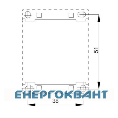 Мініатюрний контактор ETI 004641078 CEC 12.10-230V-50 / 60Hz (12A; 5.5kW; AC3)