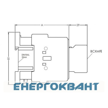 Контактор ETI 004645100 CEM 25.00 24V AC