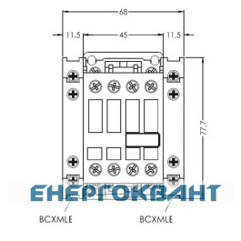 Контактор ETI 004645100 CEM 25.00 24V AC