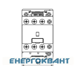 Контактор ETI 004643805 CEM 7,5CK.00 (7.5 кВАр 400-440V)