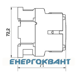 Контактор ETI 004643805 CEM 7,5CK.00 (7.5 кВАр 400-440V)