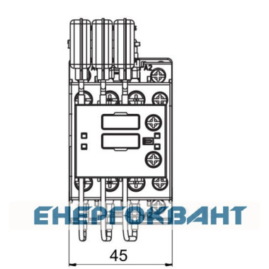 Контактор ETI 004643817 CEM CK 12 5.02N (12.5 кВАр 400-440V)