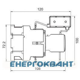 Контактор ETI 004643817 CEM CK 12 5.02N (12.5 кВАр 400-440V)