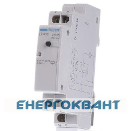 Електронне імпульсна реле Hager EP411 з двома окремими входами 1 але 16А / 8-24В