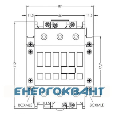 Контактор ETI CEM 80.11 / AC230V