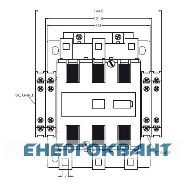 Контактор ETI 004653143 CEM 112.22 230V AC