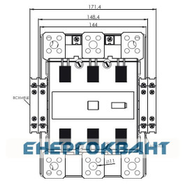 Контактор ETI 004656143 CEM 250.22 230V AC