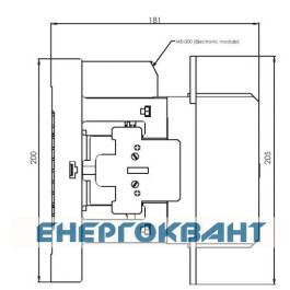 Контактор ETI 004656143 CEM 250.22 230V AC