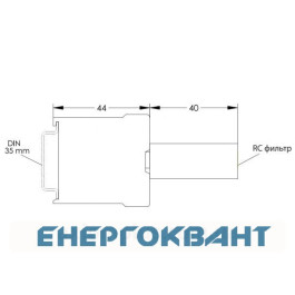 Контактор ETI CE 07.10 / AC230V