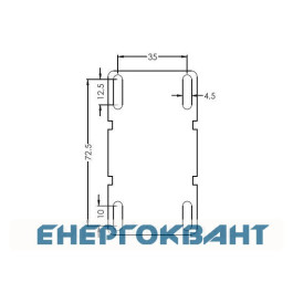 Контактор ETI CEM 12.01 230V AC