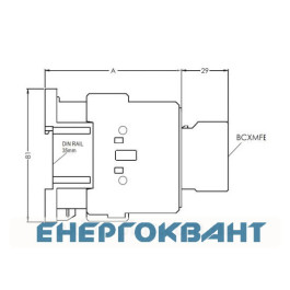 Контактор ETI CEM 12.01 230V AC