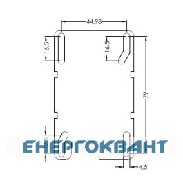 Контактор ETI 004647230 CEM 40.11 24V DC