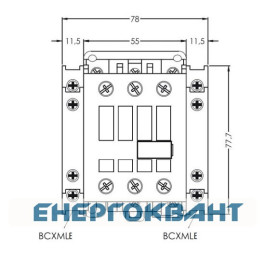 Контактор ETI 004647230 CEM 40.11 24V DC