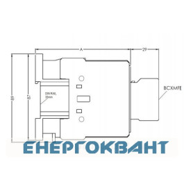 Контактор ETI 004647100 CEM 40.00 24V AC