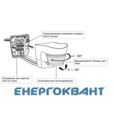 Датчик руху Hager EE821