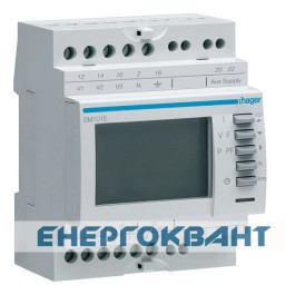 Цифровий багатофункціональний вимірювальний прилад Hager SM101E