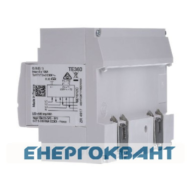 Трифазний KNX-лічильник Hager TE360