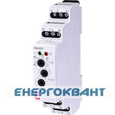 Багатофункціональний реле часу ETI 002470002 CRM-93 H UNI 12-240V AC / DC (3x8A AC1)