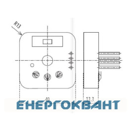 Багатофункціональний реле таблетка ETI 002470005 SMR-H (в монтажну коробку)