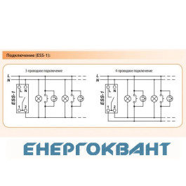 Сходовий вимикач ETI 002470029 ESS-1