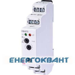 Реле затримки включення / відключення ETI 002470074 CRM-82TO 12-240V AC / DC (2x8A AC1)