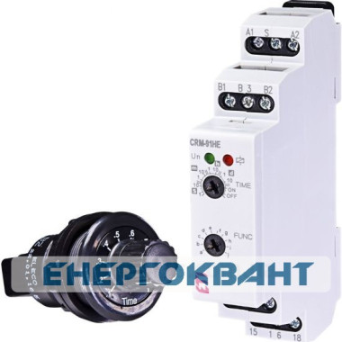 Багатофункціональний реле часу ETI 002470085 CRM-91HE UNI 12-240V AC / DC (1x16A AC1) Багатофункціональний реле часу ETI 002470085 CRM-91HE UNI 12-240V AC / DC (1x16A AC1)