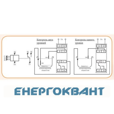 Реле контролю рівня рідини ETI 002471715 HRH-5 UNI 24..240V AC / DC (1x16A AC1) Реле контролю рівня рідини ETI 002471715 HRH-5 UNI 24..240V AC / DC (1x16A AC1)