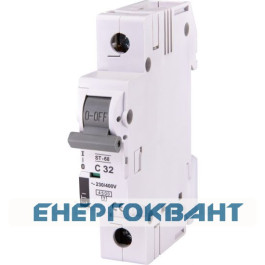 Автоматичний вимикач ETI 002181319 ST-68 1p З 32А (4.5 kA)
