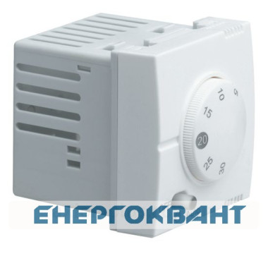 Електронний терморегулятор Hager WS314 Systo 8А / 250В (+5 C ° + 30C °) 2М (білий) Електронний терморегулятор Hager WS314 Systo 8А / 250В (+5 C ° + 30C °) 2М (білий)