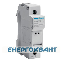 Роз'єднувач запобіжників Hager LSN501 L38 1P 32A / 690В
