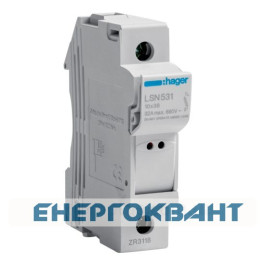 Роз'єднувач запобіжників Hager LSN531 L38 32A / 690В з індикатором