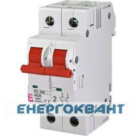 Вимикач навантаження ETI 002423223 SV 240 2р 40A