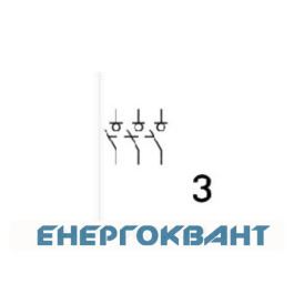 Вимикач навантаження ETI 002423317 SV 3125 3р 125A