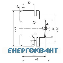 Вимикач навантаження ETI 002423114 SV 163 1р 63A