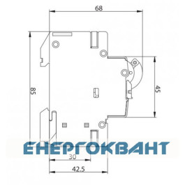Вимикач навантаження ETI 002423323 SV 340 3р 40A