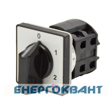 Кулачковий перемикач ETI 004773041 CS 16 123 U (2p «0-1-2» 16A)