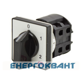 Кулачковий перемикач ETI 004773042 CS 25 123 U (2p «0-1-2» 25A)