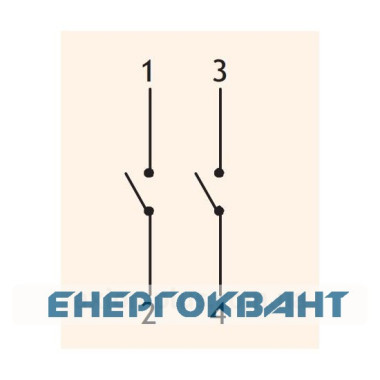 Кулачковий перемикач ETI 004773066 CS 80 91 U LK (2p «0-1» 80A) Кулачковий перемикач ETI 004773066 CS 80 91 U LK (2p «0-1» 80A)