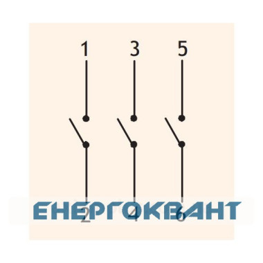 Кулачковий перемикач ETI 004773071 CS 63 10 U LK (3p «0-1» 63A) Кулачковий перемикач ETI 004773071 CS 63 10 U LK (3p «0-1» 63A)
